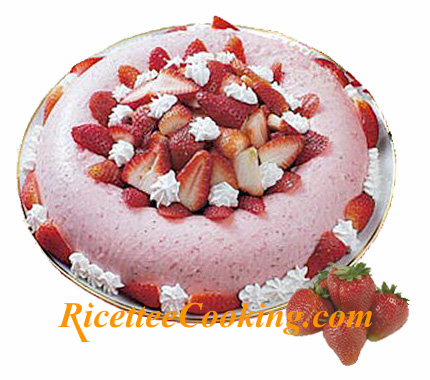 Bavarese alle fragole